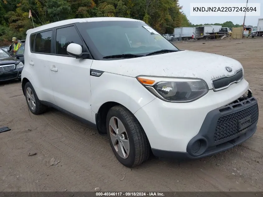 KNDJN2A22G7242694 2016 Kia Soul