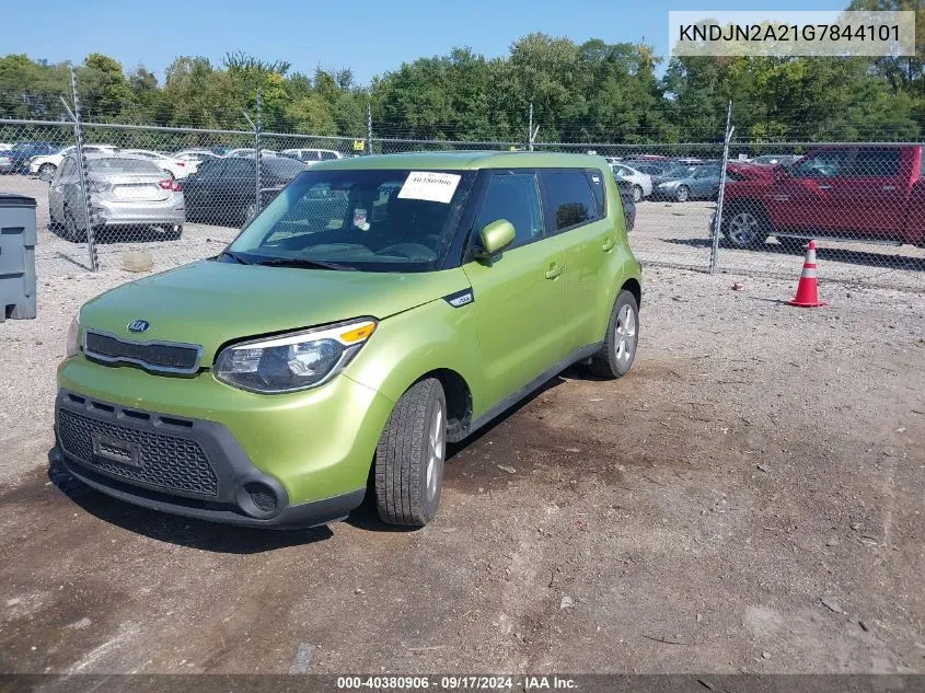 2016 Kia Soul VIN: KNDJN2A21G7844101 Lot: 40380906