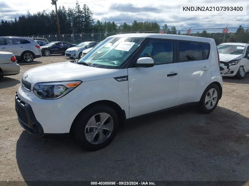 KNDJN2A21G7393400 2016 Kia Soul