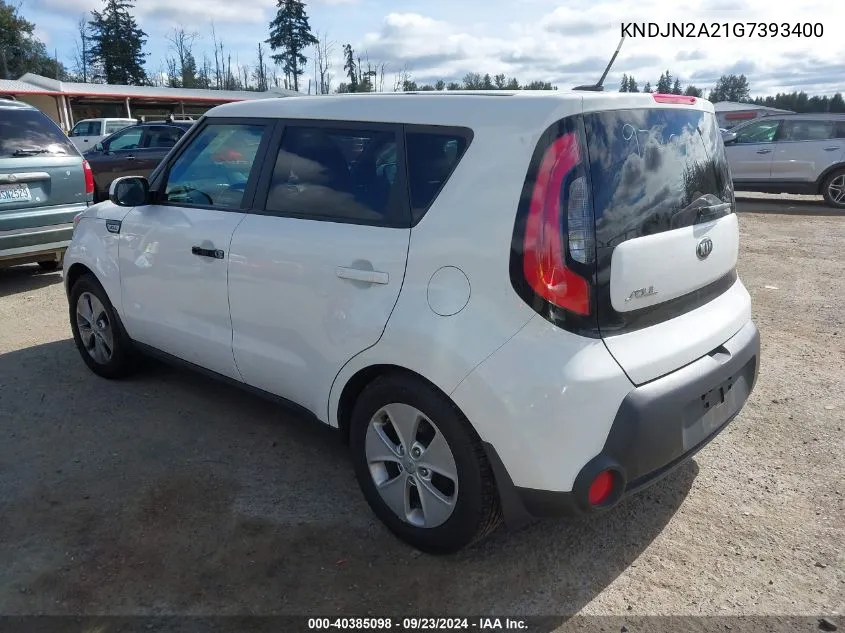 KNDJN2A21G7393400 2016 Kia Soul