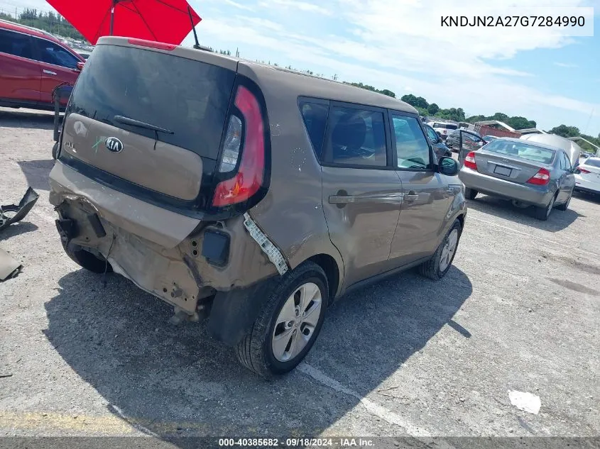 KNDJN2A27G7284990 2016 Kia Soul