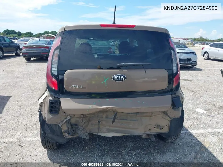 KNDJN2A27G7284990 2016 Kia Soul