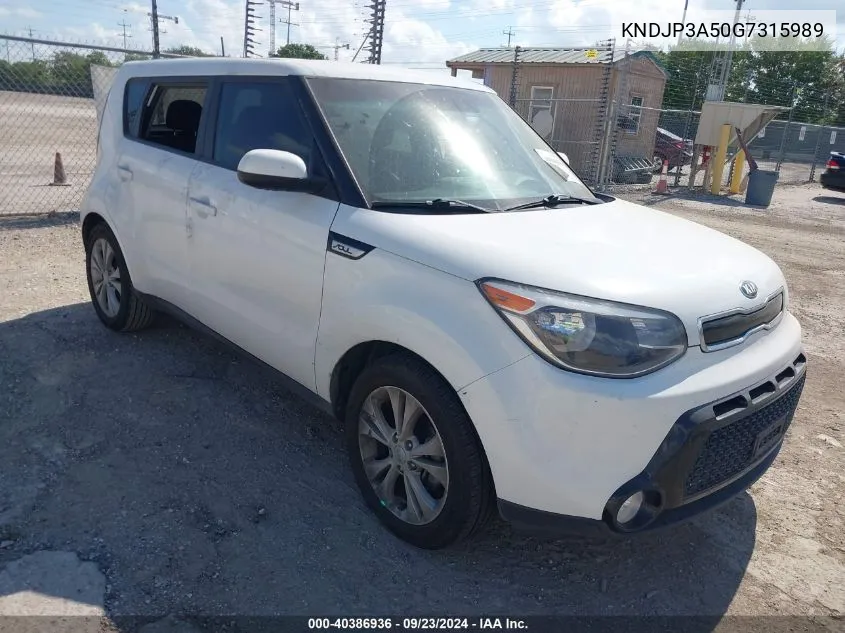 KNDJP3A50G7315989 2016 Kia Soul +