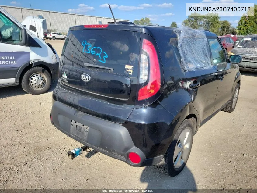 KNDJN2A23G7400718 2016 Kia Soul