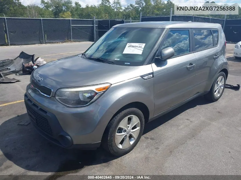 2016 Kia Soul VIN: KNDJN2A2XG7256388 Lot: 40402645