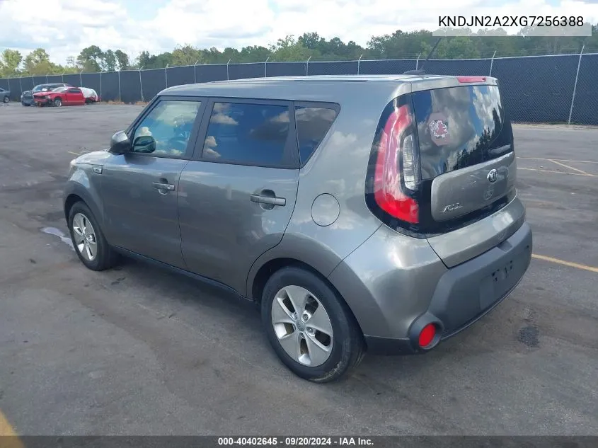 2016 Kia Soul VIN: KNDJN2A2XG7256388 Lot: 40402645