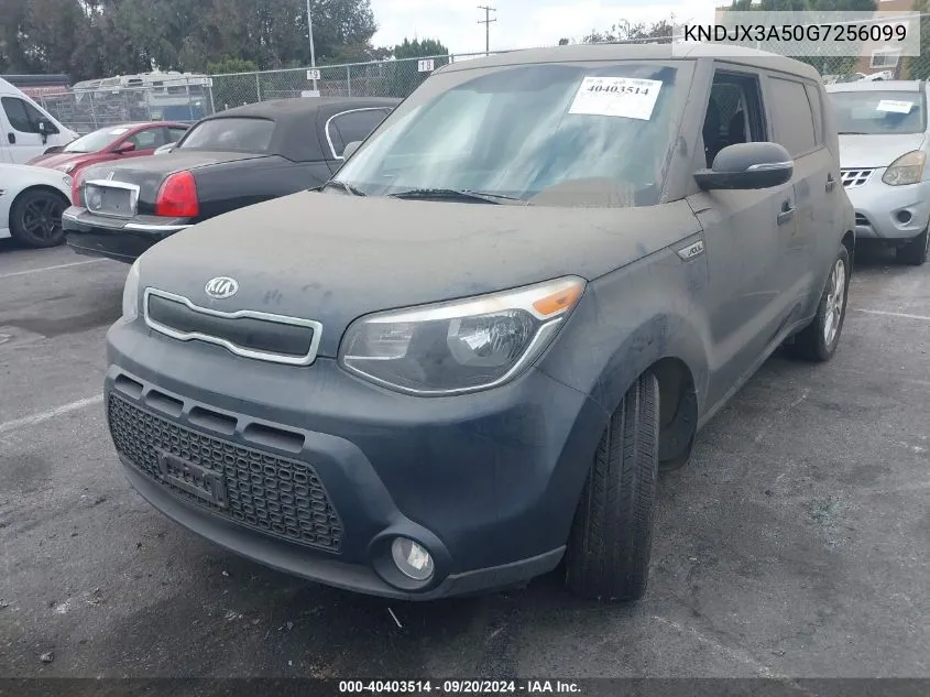 2016 Kia Soul ! VIN: KNDJX3A50G7256099 Lot: 40403514