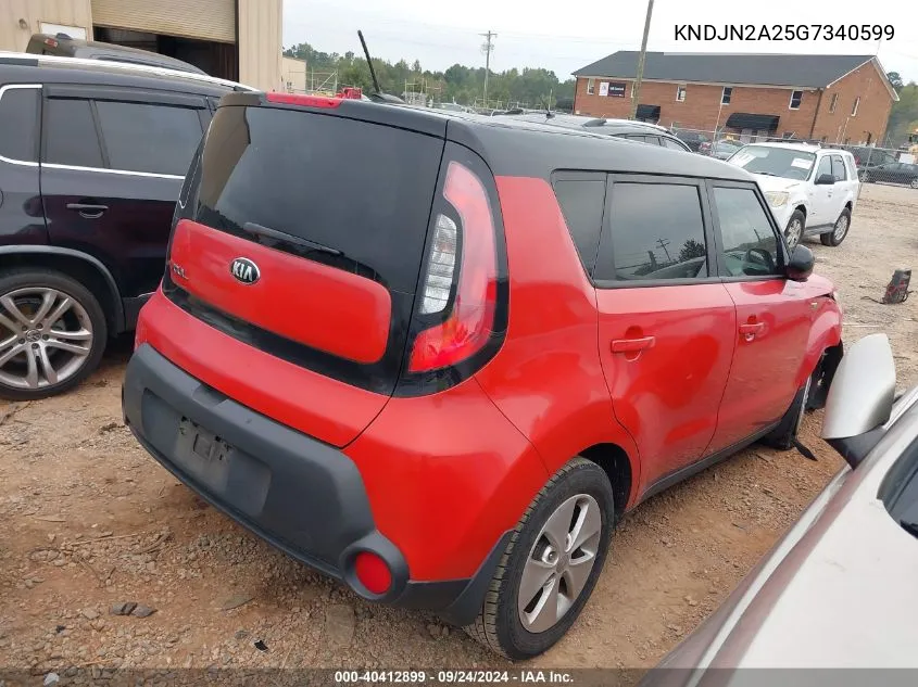 KNDJN2A25G7340599 2016 Kia Soul