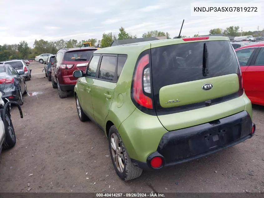 KNDJP3A5XG7819272 2016 Kia Soul +