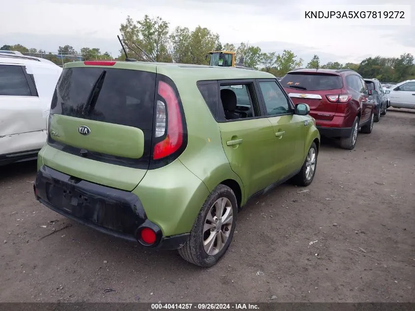 KNDJP3A5XG7819272 2016 Kia Soul +