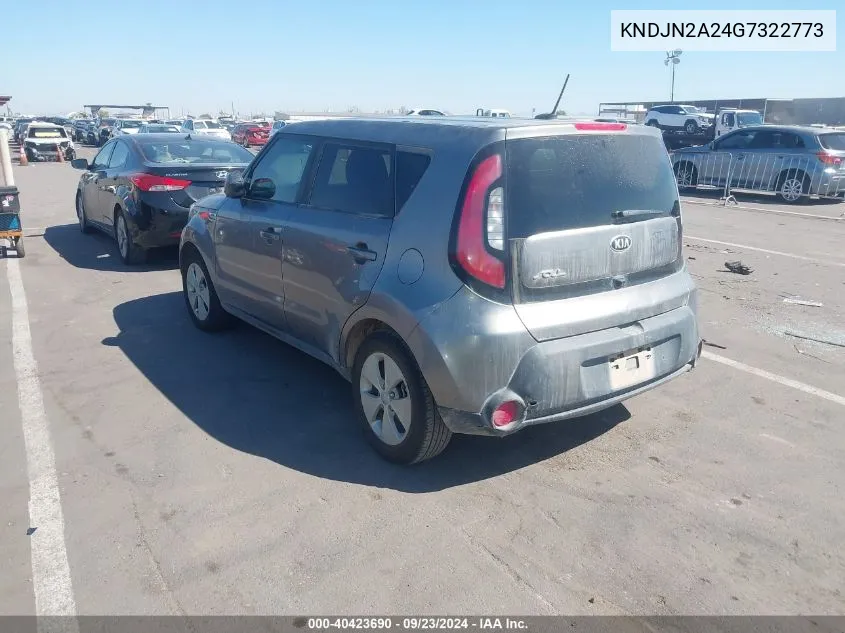 KNDJN2A24G7322773 2016 Kia Soul