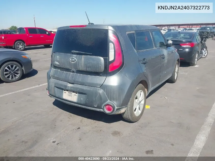 KNDJN2A24G7322773 2016 Kia Soul