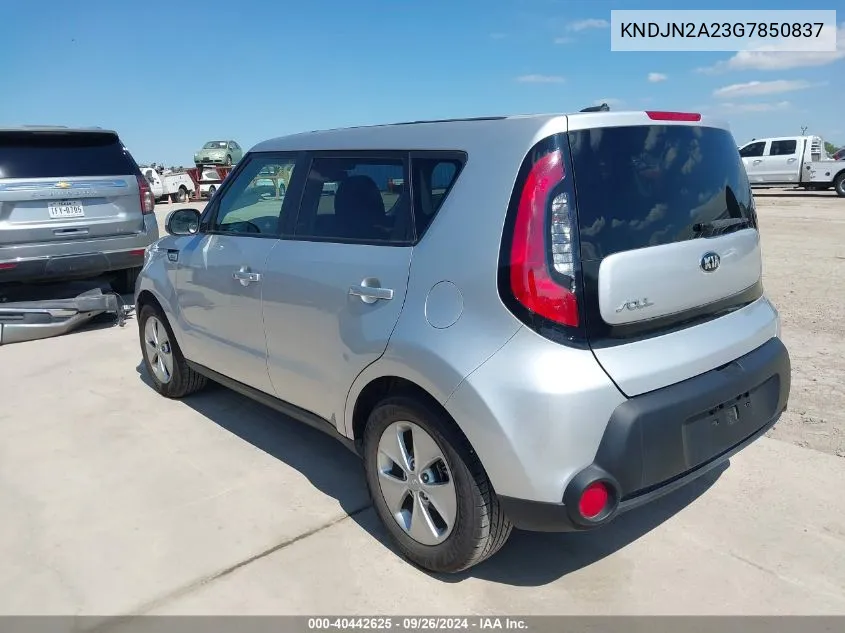 KNDJN2A23G7850837 2016 Kia Soul