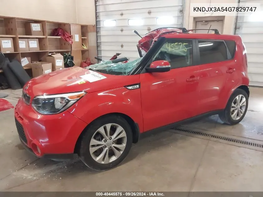 KNDJX3A54G7829747 2016 Kia Soul !