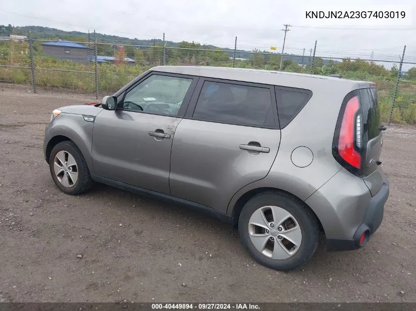 KNDJN2A23G7403019 2016 Kia Soul