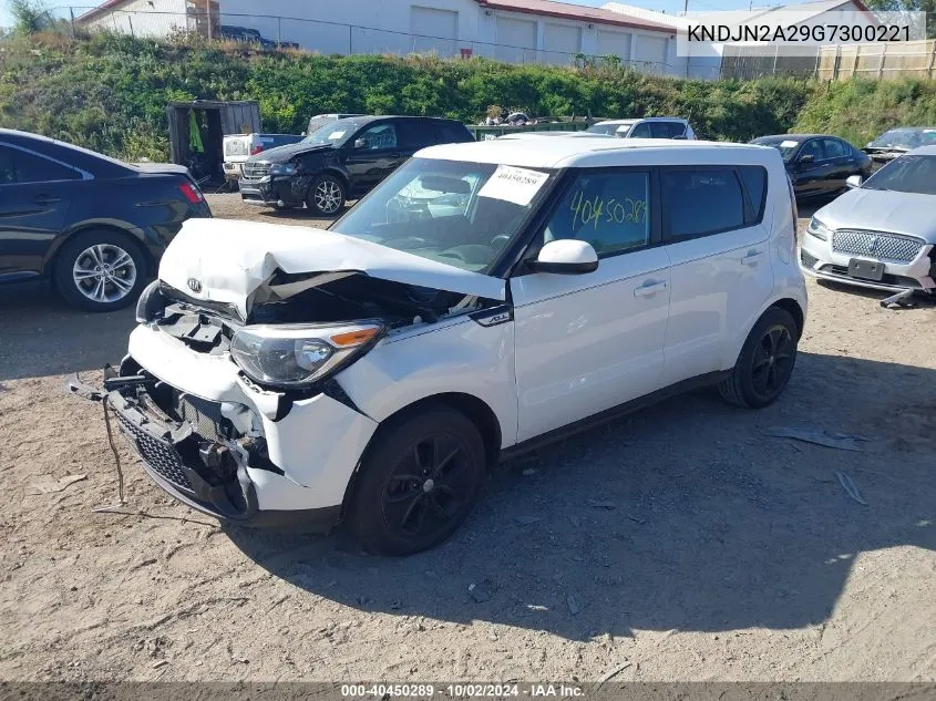 KNDJN2A29G7300221 2016 Kia Soul