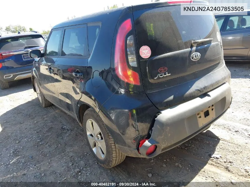 KNDJN2A24G7853505 2016 Kia Soul