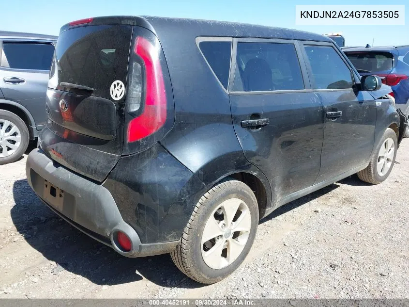 KNDJN2A24G7853505 2016 Kia Soul