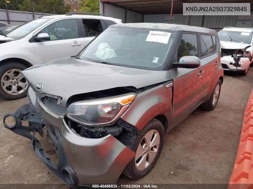 2016 Kia Soul VIN: KNDJN2A25G7329845 Lot: 40456525