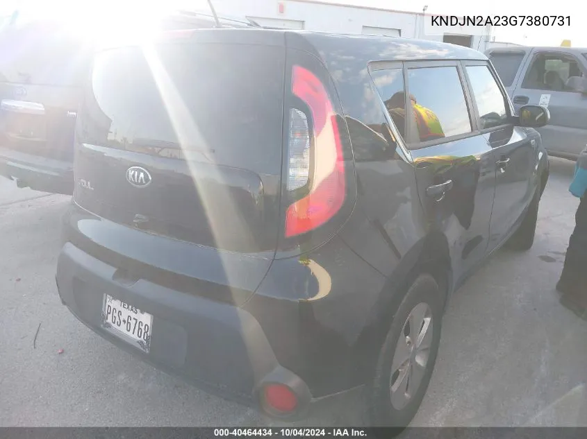 KNDJN2A23G7380731 2016 Kia Soul