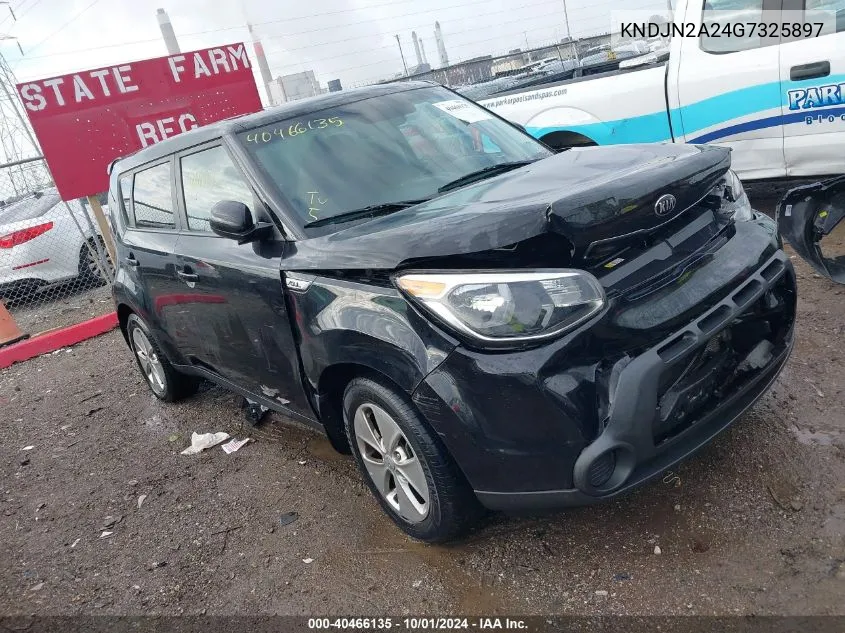 2016 Kia Soul VIN: KNDJN2A24G7325897 Lot: 40466135