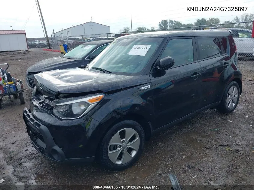 2016 Kia Soul VIN: KNDJN2A24G7325897 Lot: 40466135