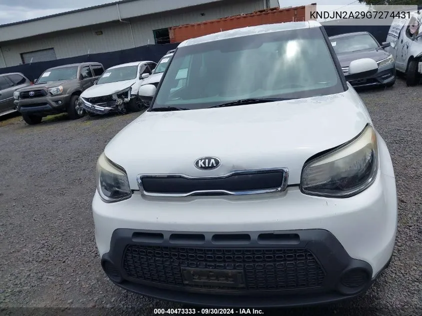 KNDJN2A29G7274431 2016 Kia Soul