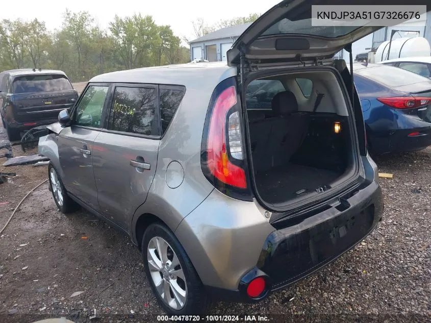 KNDJP3A51G7326676 2016 Kia Soul +