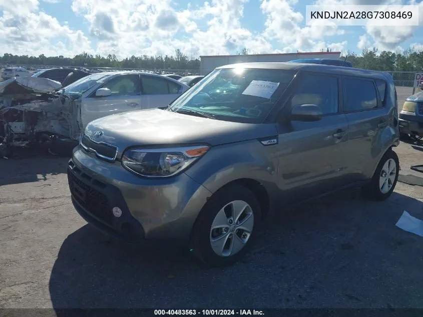 2016 Kia Soul VIN: KNDJN2A28G7308469 Lot: 40483563