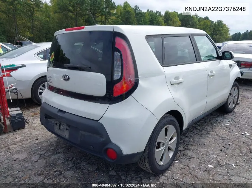 KNDJN2A22G7376248 2016 Kia Soul