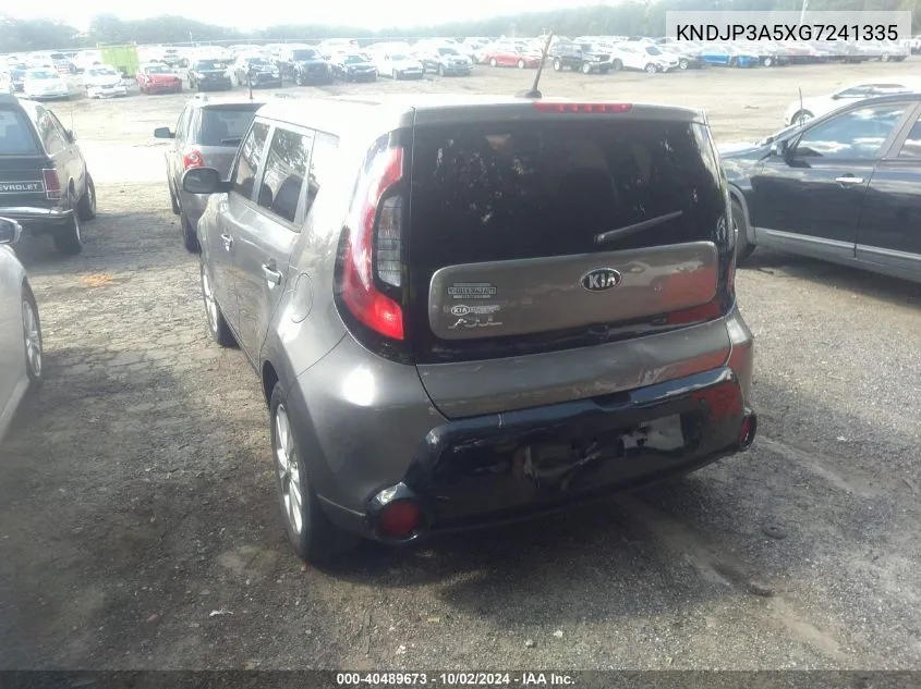 KNDJP3A5XG7241335 2016 Kia Soul +