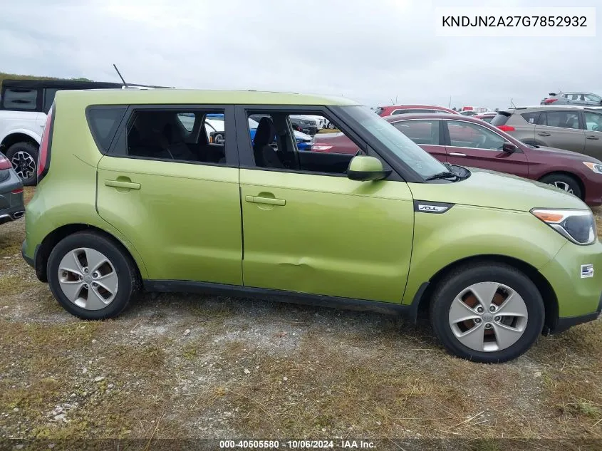 KNDJN2A27G7852932 2016 Kia Soul