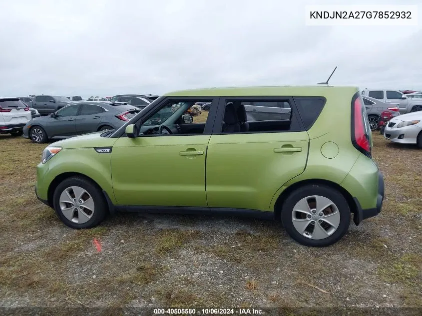 KNDJN2A27G7852932 2016 Kia Soul