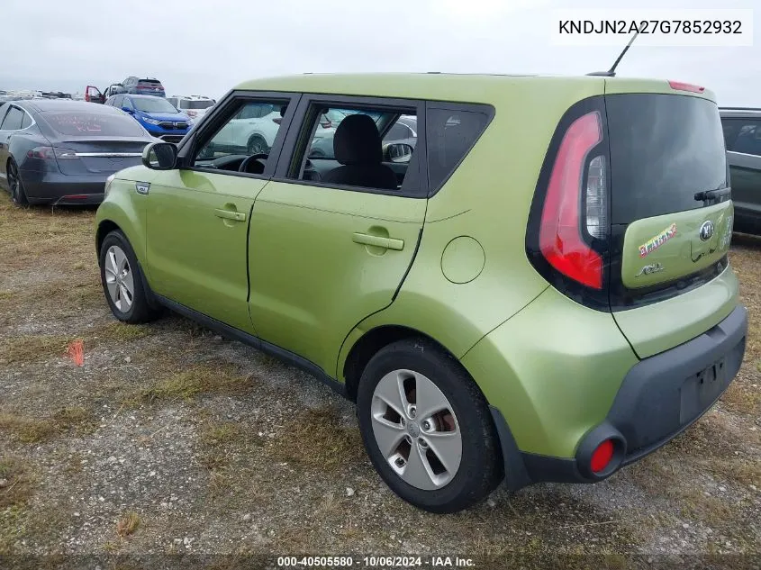 KNDJN2A27G7852932 2016 Kia Soul