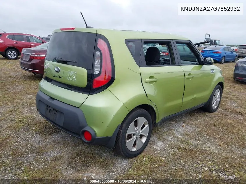 KNDJN2A27G7852932 2016 Kia Soul