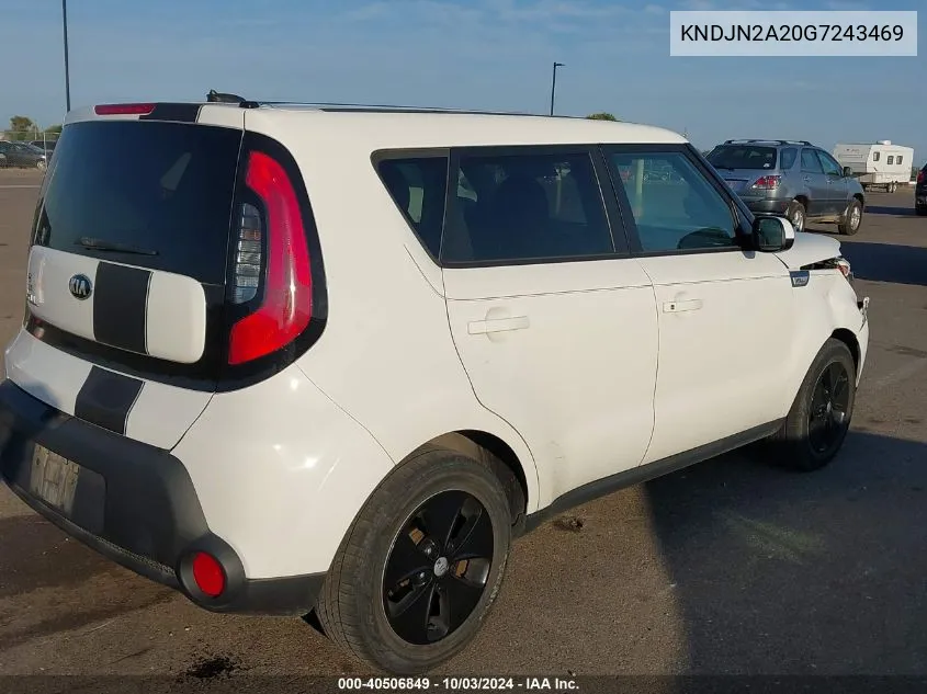 KNDJN2A20G7243469 2016 Kia Soul