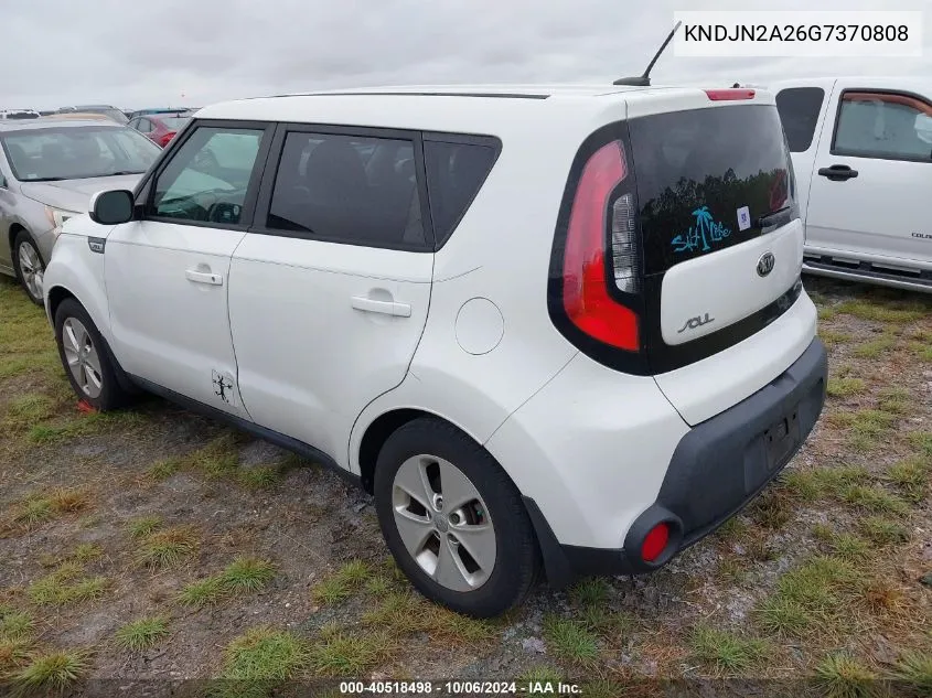 KNDJN2A26G7370808 2016 Kia Soul