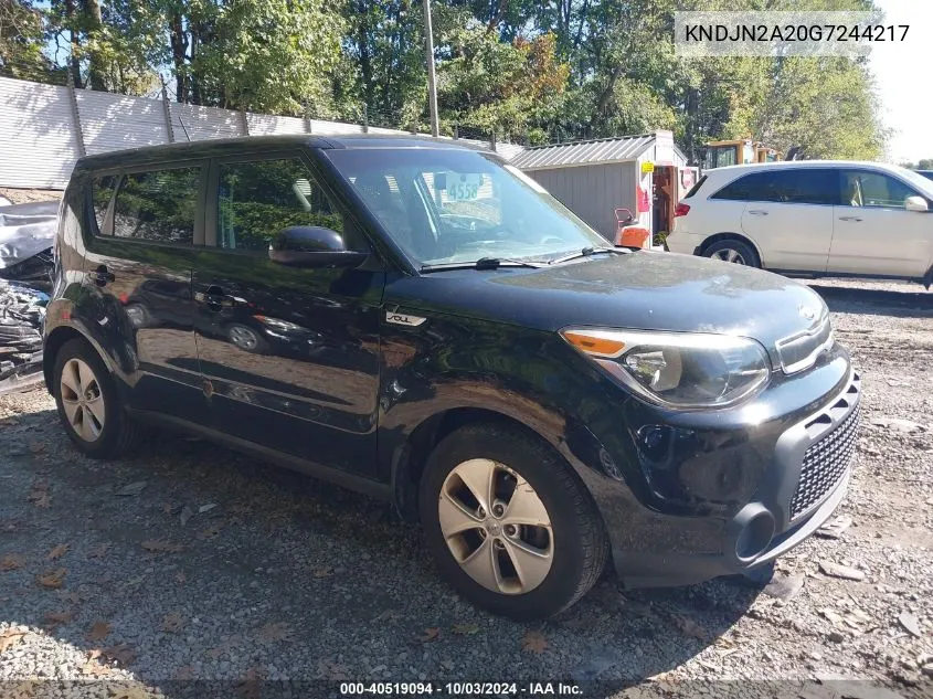 KNDJN2A20G7244217 2016 Kia Soul