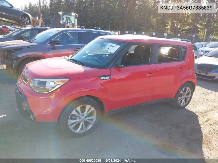 KNDJP3A56G7835839 2016 Kia Soul +