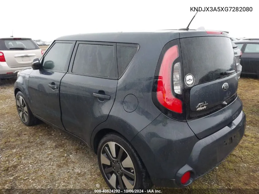 2016 Kia Soul ! VIN: KNDJX3A5XG7282080 Lot: 40524292