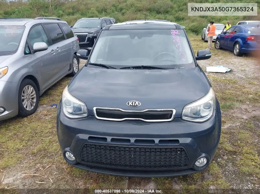 2016 Kia Soul ! VIN: KNDJX3A50G7365324 Lot: 40537098