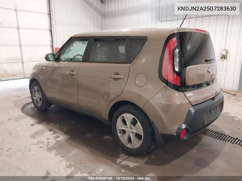 2016 Kia Soul VIN: KNDJN2A25G7283630 Lot: 40609148