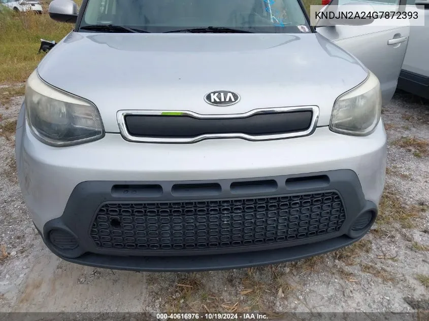 2016 Kia Soul VIN: KNDJN2A24G7872393 Lot: 40616976