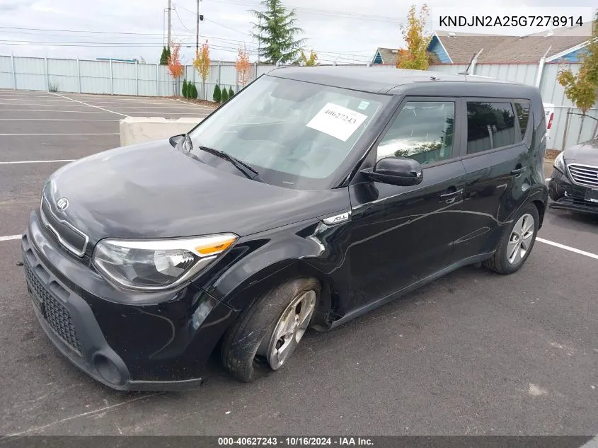 KNDJN2A25G7278914 2016 Kia Soul