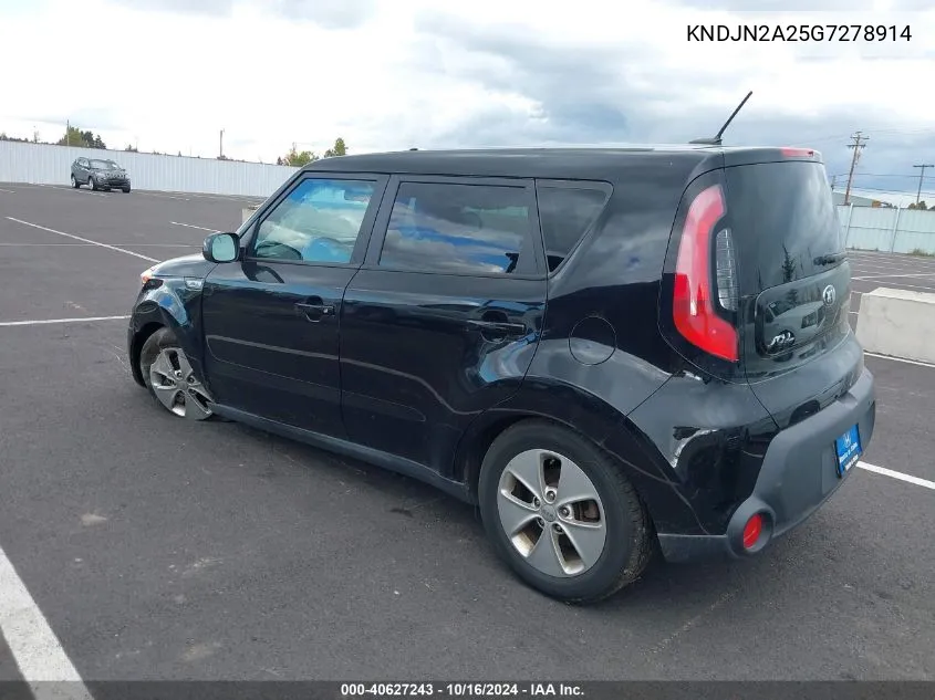 KNDJN2A25G7278914 2016 Kia Soul