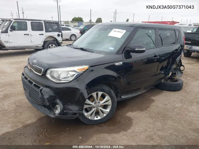 2016 Kia Soul ! VIN: KNDJX3A50G7371043 Lot: 40638844