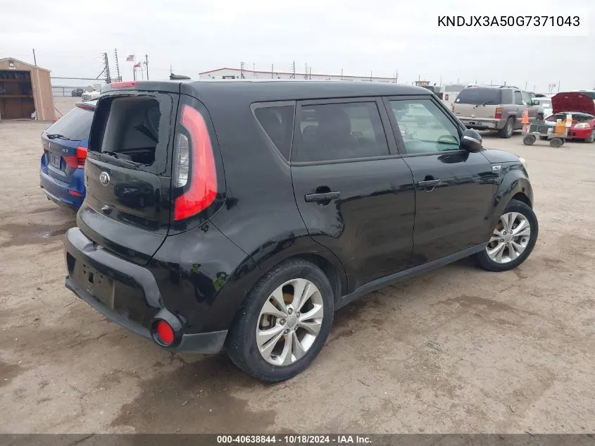 2016 Kia Soul ! VIN: KNDJX3A50G7371043 Lot: 40638844