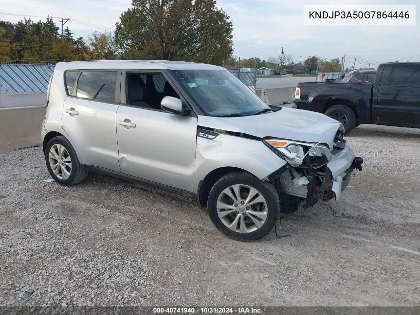 2016 Kia Soul + VIN: KNDJP3A50G7864446 Lot: 40741940