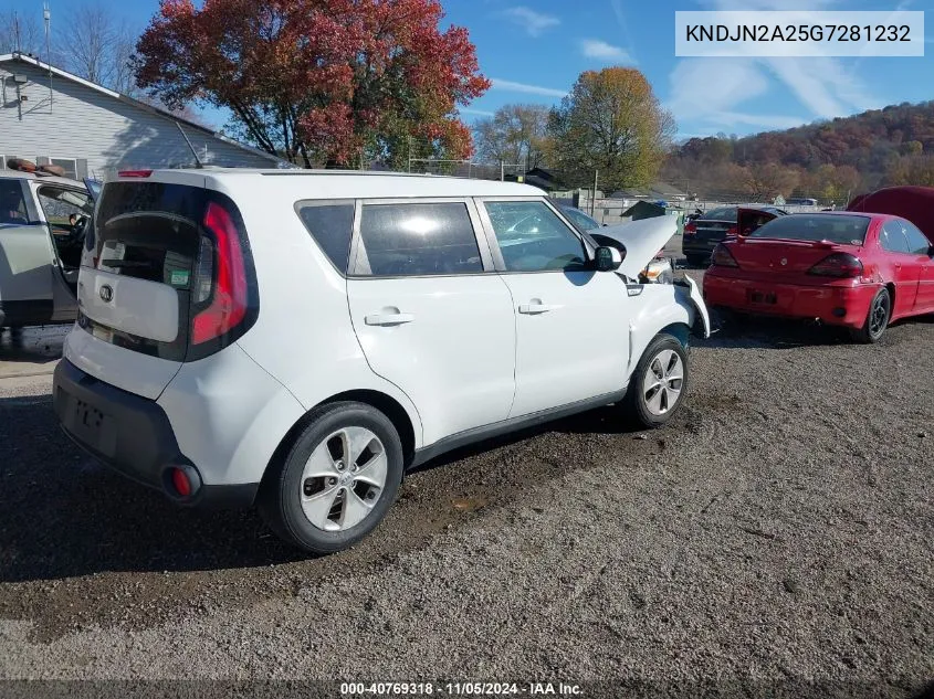 KNDJN2A25G7281232 2016 Kia Soul