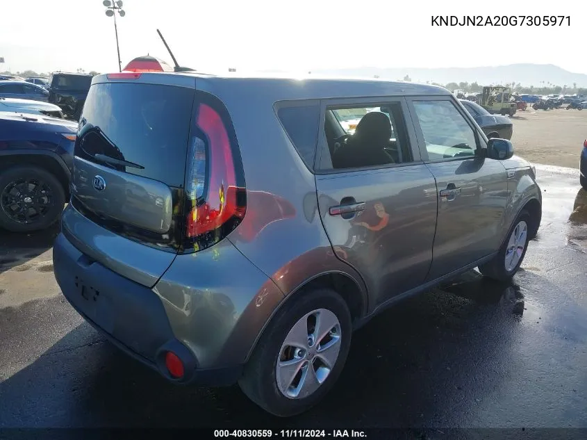 2016 Kia Soul VIN: KNDJN2A20G7305971 Lot: 40830559